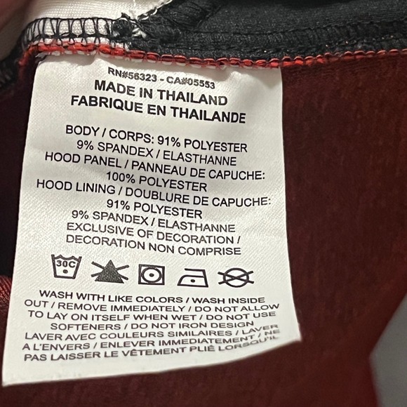 Nike NBA Toronto Raptors Showtime Therma Flex Warm-up Red Hoodie Jacket Size L - Picture 8 of 11